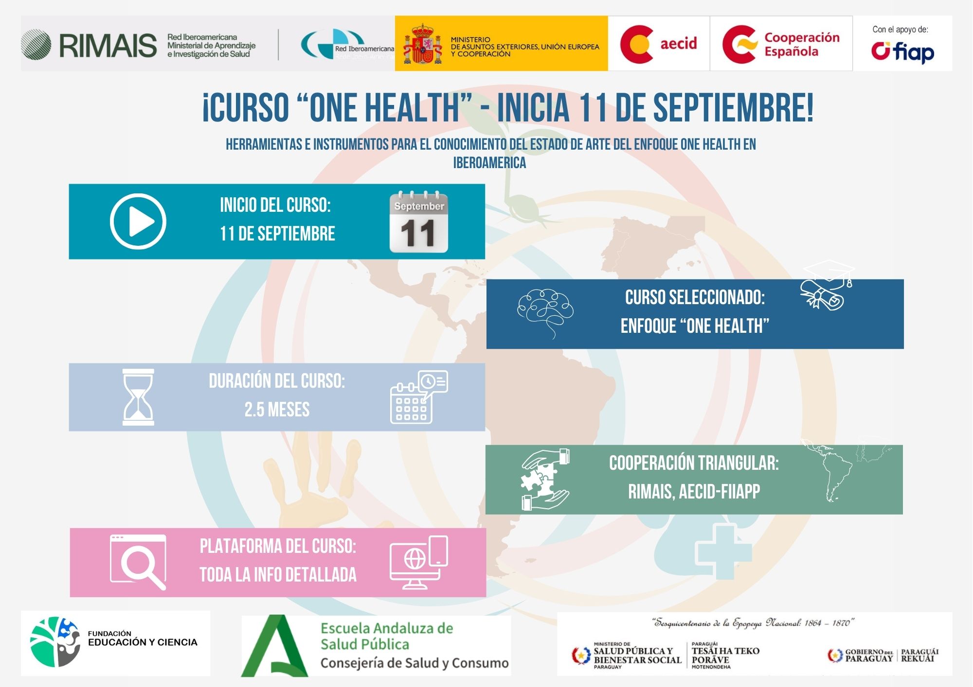 Infografía Curso One Health